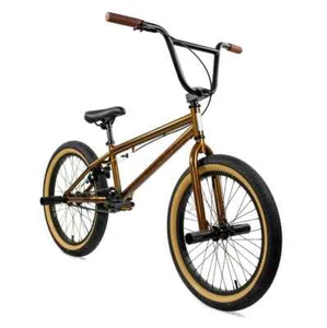 Elite 20" BMX Stealth Bicycle Freestyle Bike 1 Piece Crank Copper NEW - Picture 1 of 6