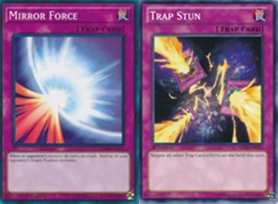 Mirror Force 1st Common +  Trap Stun 1st sdcr set - Image 1 of 2