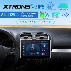 XTRONS IX12MTVL Autoradio Golf Passat Pole Tiguan GPS Android 12 Carplay Wifi 4G - Bild 1 von 11