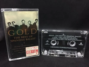 Spandau Ballet Gold The Best of Spandau Ballet Cassette Tape (Chrysalis 2000) - Picture 1 of 3