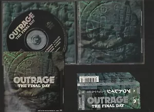 Outrage The Final Day Japan CD w/obi w/Sticker 1st press POCP-1140 - Picture 1 of 3