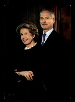 Fürst Hans Adam und Marie von und zu Lichtenstein  Autogrammkarte ## BC 190938 - Bild 1 von 2