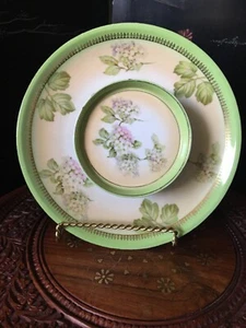 Antique Germany Caviar 2 Tier Serving Piece - Picture 1 of 9