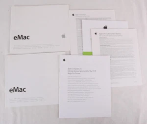 eMac Setup, Benutzerhandbuch, andere Ephemera, 2002 - Bild 1 von 3