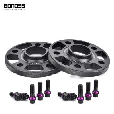 BONOSS 2 peças 15mm para Volkswagen Rabbit 2006+ 6061T6 espaçador de roda 5x112 +10 peças parafuso - Imagem 1 de 4
