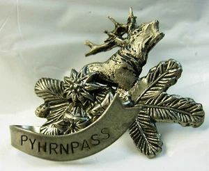 Pin de solapa de sombrero usado Pyhrn Pass Tie Tac HP1610 - Imagen 1 de 2