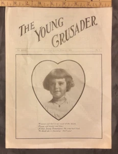 The Young Crusader February 1914 Vol XXVII Evanston, Illinois Paper 17 Pages - Picture 1 of 9