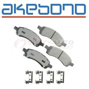 Akebono Pro-ACT Front Disc Brake Pad Set for 2006-2009 Saab 9-7x - Braking mx