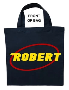 Robin Trick or Treat Bag, Personalized Robin Halloween Bag, Custom Robin Bag - Picture 1 of 2