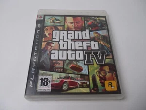 Grand Theft Auto IV 4 (PAL) Playstation 3 PS3 Sony Complete OVP CIB - Imagen 1 de 4