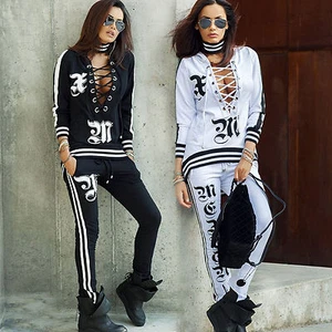 Mexton Damen 2-Teiler Pullover + Jogginghose Freizeitanzug Hausanzug Weiß S 36 - Bild 1 von 2