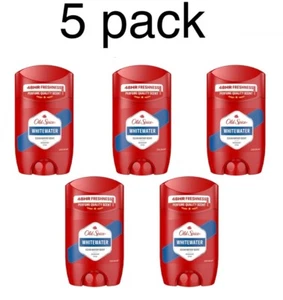 5 x Deodorant stick for men OLD SPICE WHITEWATER 1.7 fl.oz / 50 ml - Picture 1 of 2