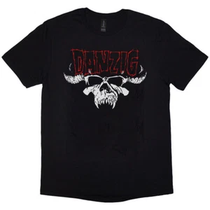 DANZIG Skull and Red Logo T-Shirt - Picture 1 of 2