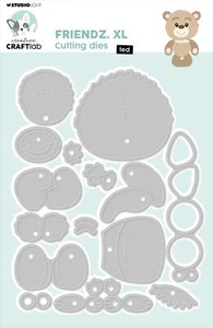 Troquel de corte Studio Light Friendz n.º 815, Ted XL (Pack de 1) - Imagen 1 de 1