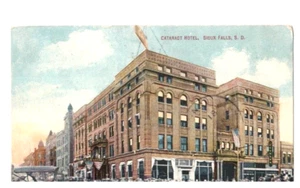 1910 Katarakt Hotel, Sioux City South Dakota Postkarte - Bild 1 von 2