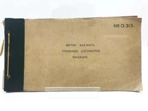 British Railways. Standard Locomotive Diagrams No.0.313, , Very Good Book - Imagen 1 de 3