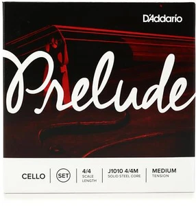 D'Addario J1010 Prelude Cello String Set - 4/4 Size Medium - Picture 1 of 3