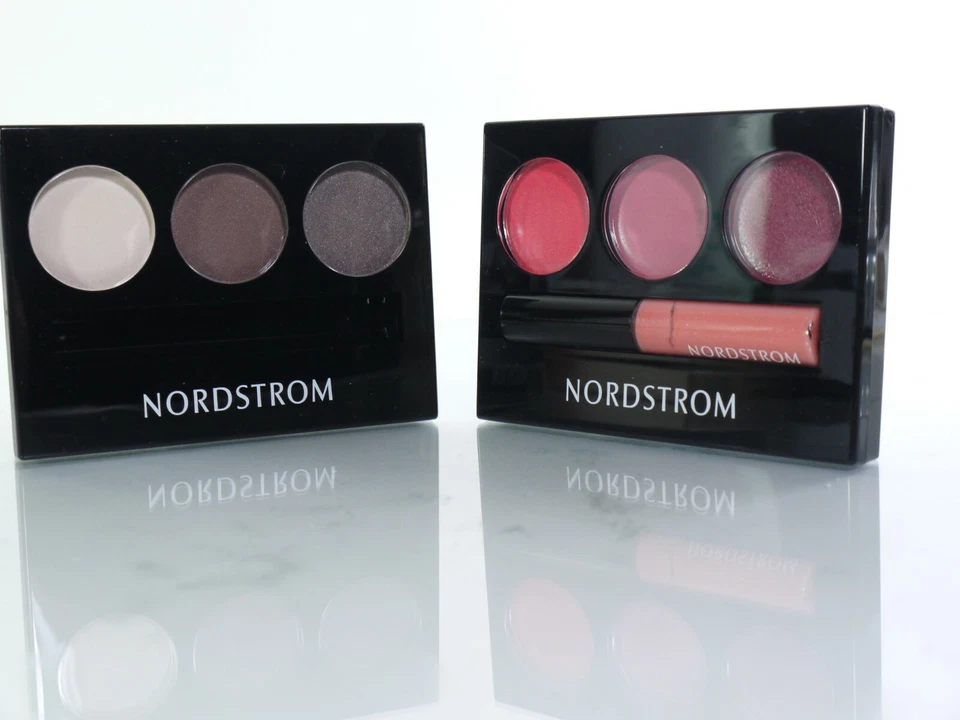  NORDSTROM MINI LIP PALETTE + NORDSTROM MINI EYE  PALETTE( NO MASCARA - Image 1 of 4