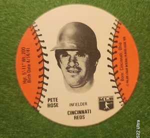 1978 Wiffle Ball Discs PETE ROSE Cincinnati Reds near mint. - Picture 1 of 2