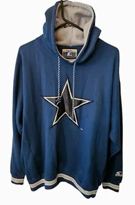 Vintage 90s Starter National  Team  Collection Dallas Cowboys Hoodie Adult XL. - Picture 1 of 5