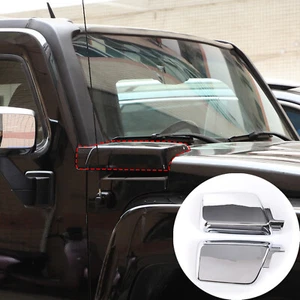 ABS Chrome Car Accessories Hood Side Air Intake Cover Trim For Hummer H3 2005-09 - Bild 1 von 10