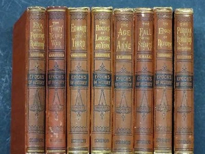 ( 8 ) EPOCHS OF HISTORY / MORRIS / FOLD-OUT MAPS, PLANS - Picture 1 of 12