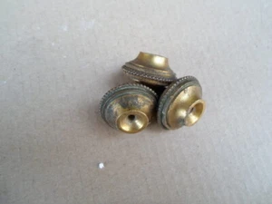 Set 3 Antique Bronze Legs / Feet for French Bronze/Portico or cartel Clock type - Picture 1 of 7