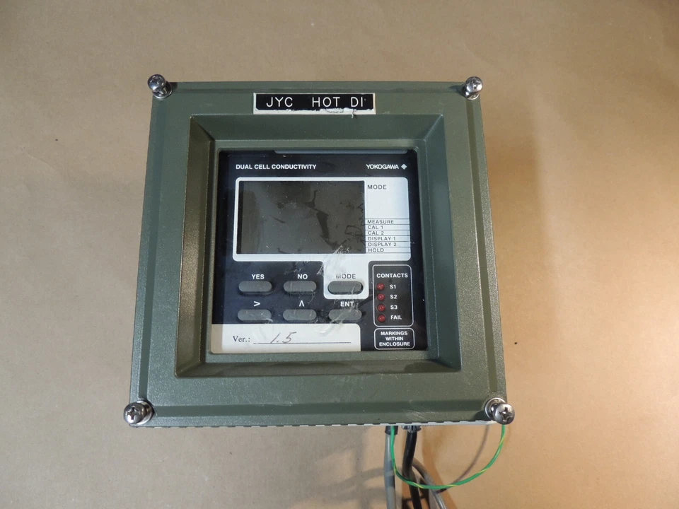 Yokogawa DC400-C-U-4*A Digital Industrial Dual Cell Conductivity Analyzer Module - Image 1 of 4