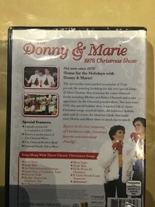 Donny And Marie Osmond - The Donny And Marie 1978 Christmas Show (DVD) region 0 - Picture 1 of 2