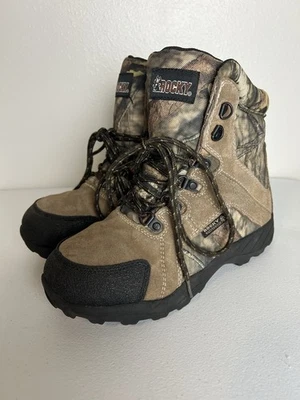 Botas de Caza Impermeables Rocky Kids Marrón Camuflaje Talla 4M Bota Thinsulate FQ0003710 Foto 1 de 4