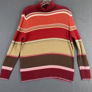 Lane Bryant Langarmshirt Rippstrick gestreift Gr. 22/24 - Bild 1 von 5