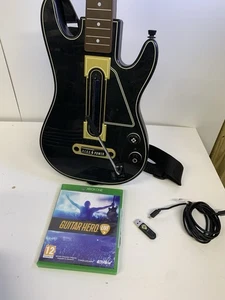Guitar Hero Live Xbox One Guitar with Video Game Dongle & Strap+ Rechargeable - Picture 1 of 6
