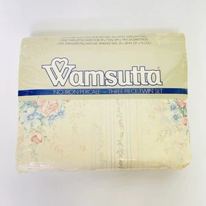 Wamsutta Twin Bettwäsche Set 3-teilig Rankgitter Boutique ohne Eisen Perkal Vintage Bettwäsche - Bild 1 von 10