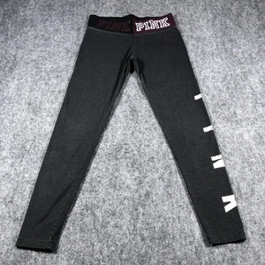 Leggings yoga Victoria's Secret rosa donna vita media pieghevole palestra atletica - Foto 1 di 7