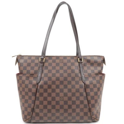 Louis Vuitton Damier Totally MM Tote Bag N41281 Authentic - Image 1 of 4