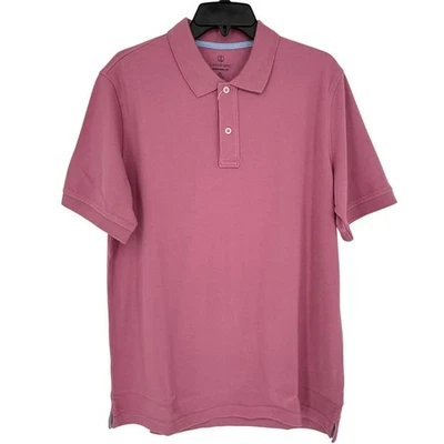 Camisa polo Land's End Supima de algodón de manga corta para hombre  Foto 1 de 4