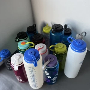 NALGENE Water Bottle Lot Of  15 32 oz 48 oz, 14oz - Picture 1 of 8