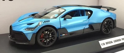 CMJ 1/18 Scale Diecast DC118BDBL - Bugatti Divo - Blue - Image 1 of 4