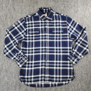 JACHS Hemd Herren Tall Large blau kariert Flanell Langarm Wandern Knopfleiste - Bild 1 von 18