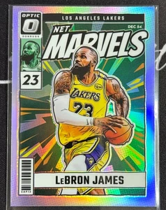 2024-25 Panini Donruss Optic Lebron James Net Marvels Silver Prizm No.24 - Picture 1 of 2