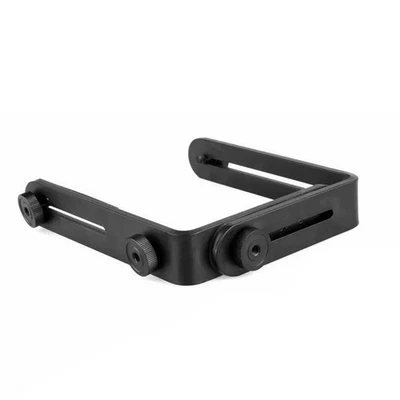 Double L-shaped Black Aluminum Alloy Metal Bracket kit For DSLR Camera - Image 1 of 4