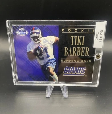 Rookie Tiki Barber #75 (RC) 1997 Pro Line Gems - ENCASED PRISTINE CONDITION - Image 1 of 2