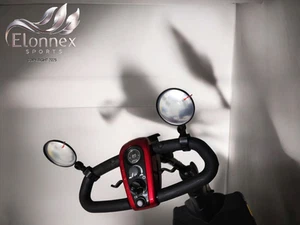 FLACHE CLIP-ON-SPIEGEL FÜR MOBILITÄTSROLLER ANKLAPPBAR FÜR PRIDE GO GO UND ÄHNLICHES - Bild 1 von 4