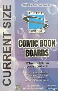 Elite Signatures aktuelle Größe wiederverschließbare Comic-Tafeln x 100 - Bild 1 von 1