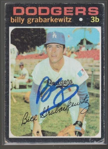 Autogramm 1971 Topps Billy Grabarkewitz - Dodgers - Bild 1 von 1