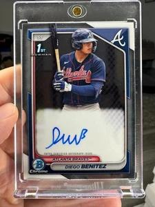 2024 Bowman Chrome Auto Diego Benitez - Picture 1 of 2