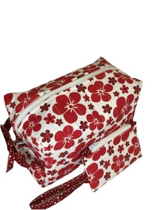 Handgefertigte Boxy Kosmetiktaschen 2er Set - Bild 1 von 3