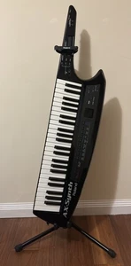 Roland AX-Synth Keytar in Black Sparkle + AX-2 Stand, Strap & Gig Bag Case - Picture 1 of 5