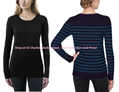 *NEW!* Kirkland Signature Ladies’ Crewneck Sweater, Pick Your Size and Color! - Image 1 of 3