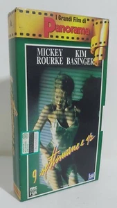 I105634 VHS - 9 settimane e mezzo - Mickey Rourke / Kim Basinger - Picture 1 of 4